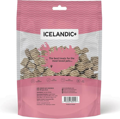 Icelandic+ Cod &amp; Shrimp Combo Bites Dog Treat 3.0-oz Bag