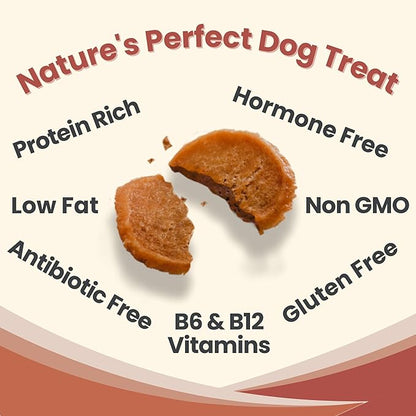 Farm To Pet - Dog Training Treats - Chicken Chips, Single Ingredient - 4 oz, Lean, All Natural, Healthy Dog Treats for Small, Medium, Large Breeds, &amp; Puppies, Made in USA