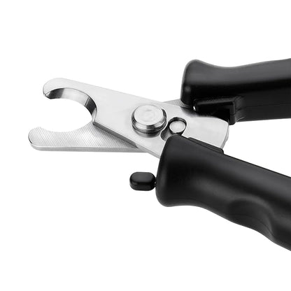 Tweezerman Large Nail Clippers for Dogs &amp; Cats, Manual Professional Cat &amp; Dog Nail Trimmer with Ergonomic Handle