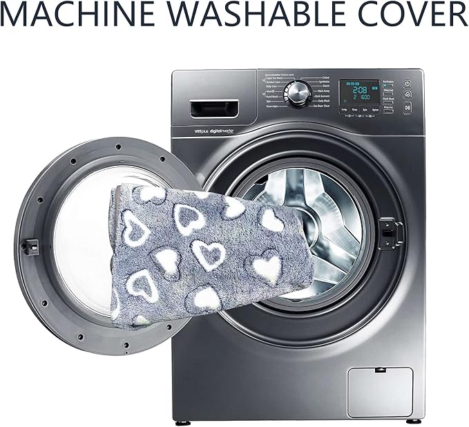 VANKEAN Stylish Dog Bed for Crate - Reversible Cool &amp; Warm, Waterproof Inner, Firm Support, Machine Washable, XXL to Small, Grey