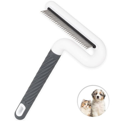 Flea Comb, TailGurus Effective Flea Comb for Cats &amp; Dogs-Shedding Brush for All Pets-Long Hair Friendly-Durable-Versatile &amp; Safe-Durable, Safe &amp; Versatile-Portable,Pet-Friendly(TG2038)(Lime)