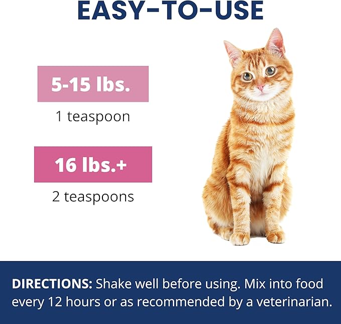 Under the Weather Anti-Diarrhea Liquid for Cats - Soothe Your Pet&