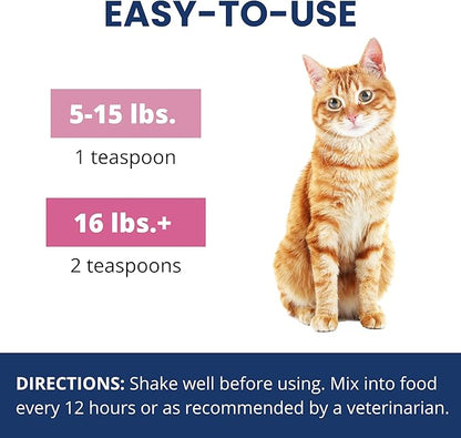 Under the Weather Anti-Diarrhea Liquid for Cats - Soothe Your Pet&