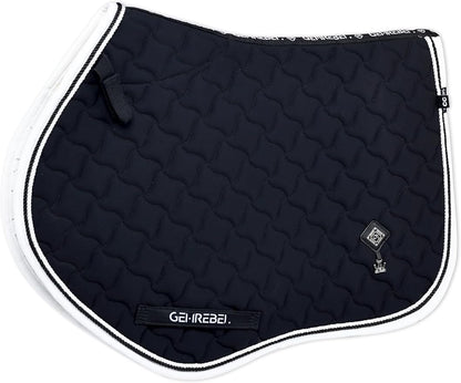 Close Contact Non-Slip Design Horse Riding Pad Moisture-Wicking Shock Absorbing English Saddle Pad for Horses