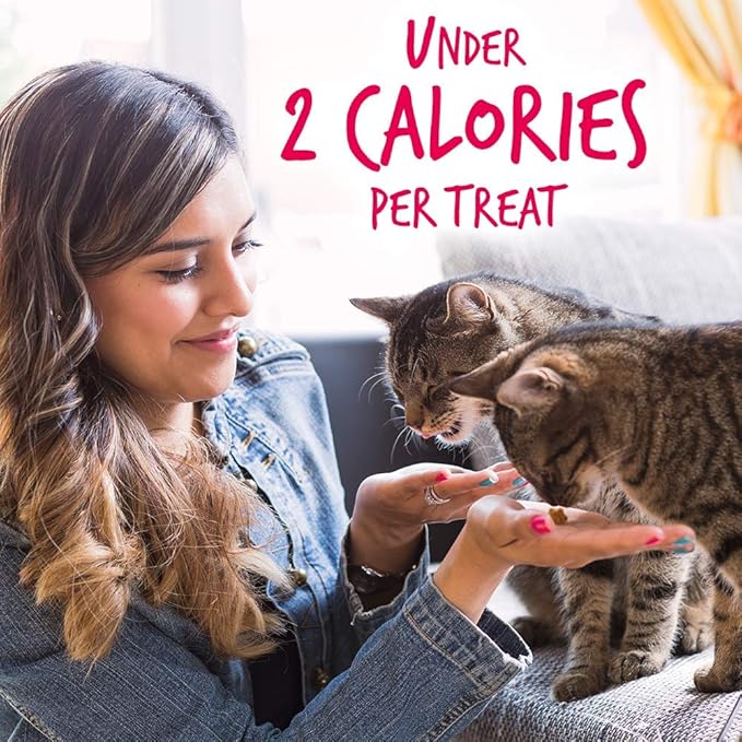 Fruitables Cat Treats Crunchy Salmon &amp; Cranberry Cat Treats Healthy Low Calorie, High Protein Wheat, Corn &amp; Soy Free 30 Ounces