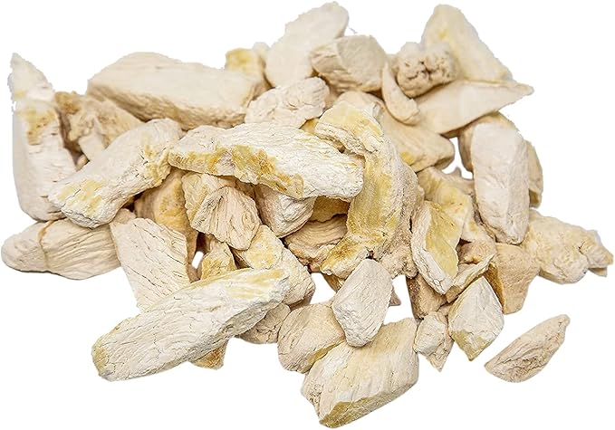 hotspot pets Freeze Dried Chicken Treats for Cats &amp; Dogs -1LB Big Bag- Made in USA - Single Ingredient - Resealable Bag, All Natural Grain-Free (Chicken Breast)- Perfect for Training, Topper or Snack