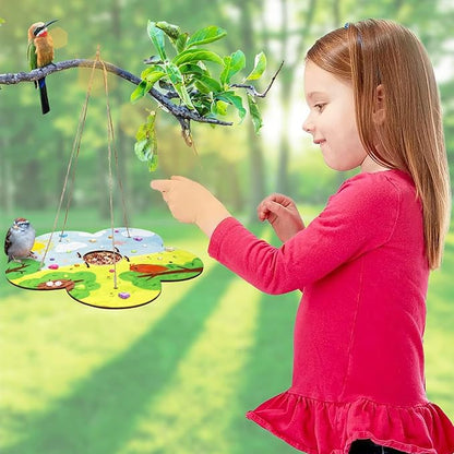 12 Pack Bird Feeder Craft Kits for Kids Ages 3-5 4-8 8-12, DIY Wooden Art Painting Outdoor Bulk Toys for Boys &amp; Girls, Easter Christmas Gifts, Party Favor Gifts for Nature Loving Children
