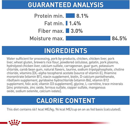 Royal Canin Feline Weight Care Loaf in Sauce Canned Adult Wet Cat Food, 5.1 oz can (24-Count)