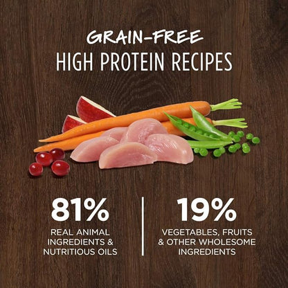 Instinct Original Dry Cat Food, Raw Coated Kibble, High Protein, Grain Free Recipe - Real Chicken, 5 lb. Bag