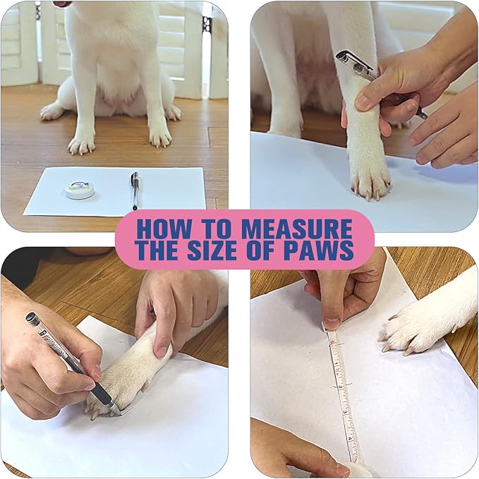 EXPAWLORER Anti Slip Dog Socks to Prevent Licking Paws, Dog Shoes for Hot Pavement, Dog Booties for Small Medium Large Senior Dogs, Traction Control Dog Boots &amp; Paw Protectors for Hardwood Floors