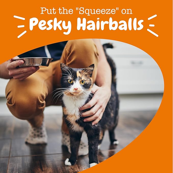 Zesty Paws Hairball Cat Mousse - Lickable Cat Treats Squeeze Up - Squeeze Furball Control - Puree Tube Treats for Digestive Support - Skin &amp; Gut Health - Chicken 3ct
