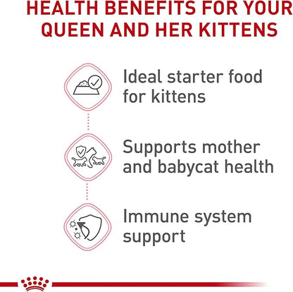 Royal Canin Feline Health Nutrition Mother &amp; Babycat Ultra Soft Mousse in Sauce Canned Cat Food, 5.1 oz., Case of 24, 24 X 5.1 OZ