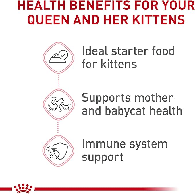 Royal Canin Feline Health Nutrition Mother &amp; Babycat Ultra Soft Mousse in Sauce Wet Canned Cat Food, Supports Healthy Digestion and Brain Development, 3 oz, 6 Pack