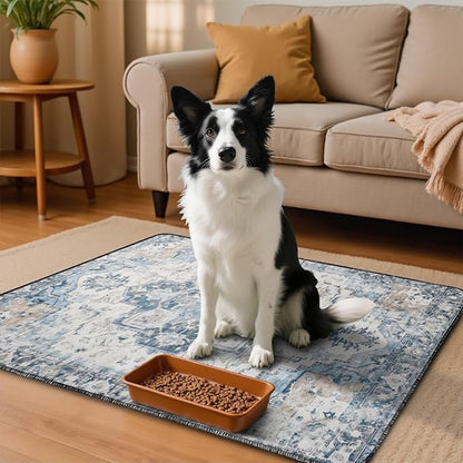 Washable Pee Pads for Dogs 2 Pack, Absorbent Reusable Puppy Pads Waterproof, Leakproof &amp; Non-Slip Whelping Pad, Potty Training Pads for Dogs Playpen Mat 24x36