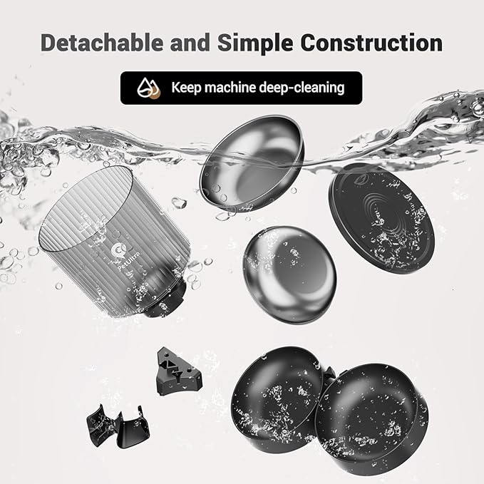 Automatic Cat Feeder for 2 Cats: Cat auto 2.4G WiFi - Timed Smart App Control 1-10 Meals| Automatic Pet Feeder for Cats and Small Dog Indoor- Dual Power&amp; Detachable Clean