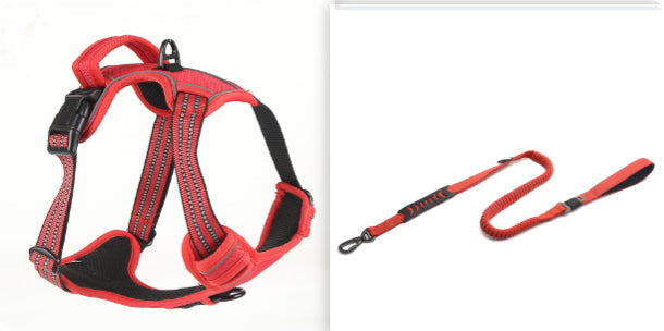 Reflective No-Pull Dog Harness Vest — Single &amp; Set Options