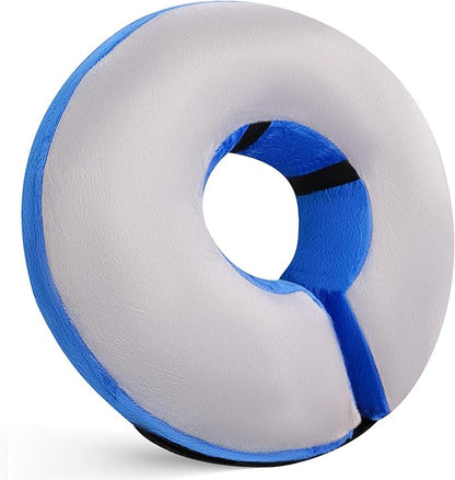 Katoggy Inflatable Dog Recovery Collar,Soft Blow-up Protective Recovery Dog Cone,Pet Donut Cone Collar,Comfy Elizabethan Collar After Surgery for Medium Dog to Prevent from Biting &amp; Scratching,Small
