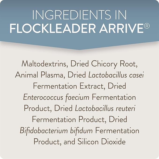 Arrive, Daily Probiotic &amp; Prebiotic Poultry Supplement for Young Chickens 0-8 Weeks Old, 8 oz