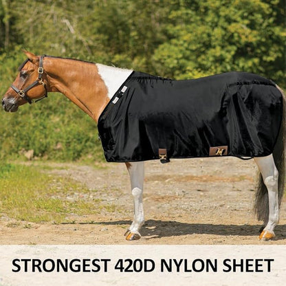 Dura-Nylon Horse Stable Sheet | Ultimate Comfort &amp; Protection Horse Sheet | Keeps Coats Smooth &amp; Shiny