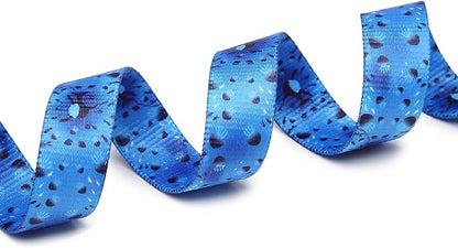 Mercano Adjustable Dog Collar - Special Design Patterns, Soft Nylon Comfortable Sturdy Pet Collar for Small Medium Large Dogs (M, Blue Ocean)