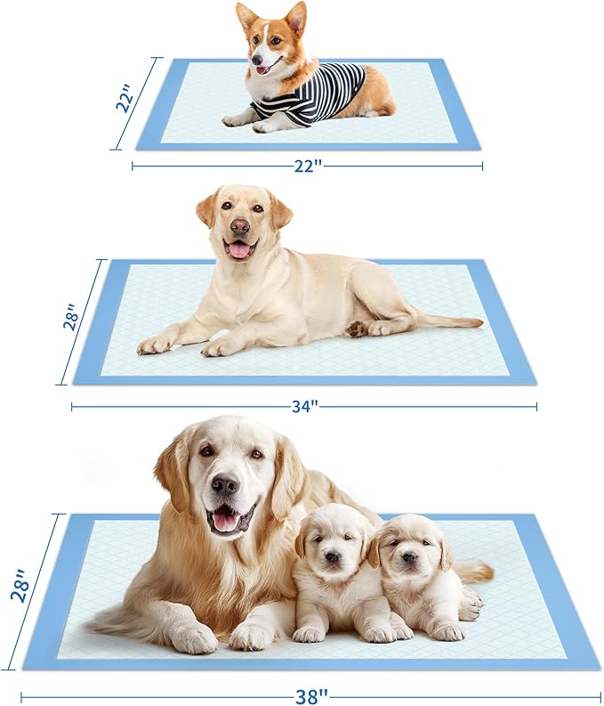 100-Pack X-Large Puppy Pads - 34&