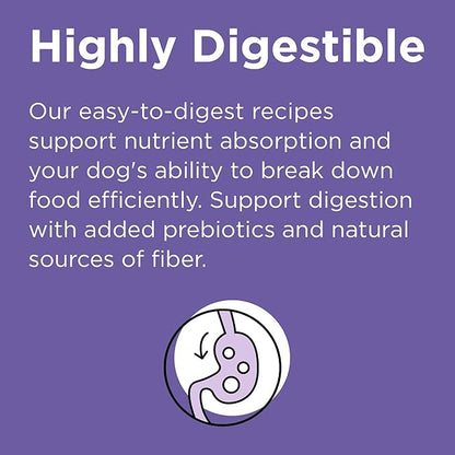 BIXBI Rawbble Dry Dog Food, Lamb, 4 lbs - USA Made with Fresh Meat - No Meat Meal &amp; No Corn, Soy or Wheat - Freeze Dried Raw Coated Dog Food - Minimally Processed for Superior Digestibility