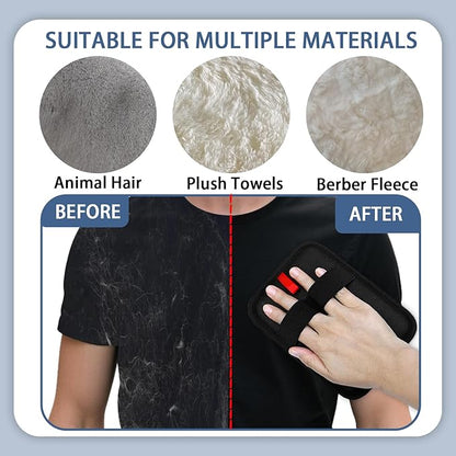 Pet Hair Remover,1 PCS Pet Hair Removal Glove,Electrostatic Gloves for Cats&amp;Dogs,New Upgrade Efficient Grooming Gloves for Pet Hair,Reusable Animal Fur Removal Tool for Couch,Furniture,Carpet,Curtain
