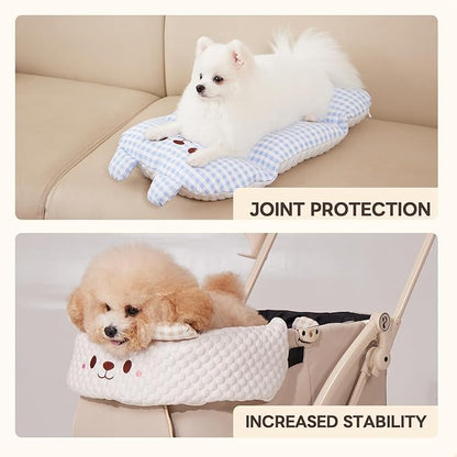Stroller Cover for Pets, Removable &amp; Washable Dog Stroller Cushion, Cushion &amp; Cover for Dogs &amp; Cats, Blue
