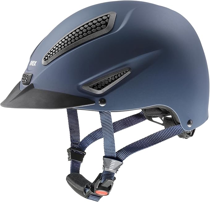uvex perfexxion II Horse Riding Helmet for Women &amp; Men, Anthracite - Adjustable &amp; Excellent Ventilated Helmet