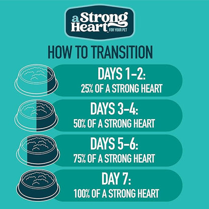 A Strong Heart Canned Wet Cat Food, Tuna Dinner in Gravy - 3 oz Cans (Pack of 24), Made in The USA with Real Tuna