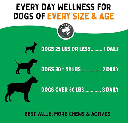TummyWorks Probiotic 120 Soft Chews for Dogs All Ages - Supports Digestive Health, Relieves Diarrhea, Constipation, Good for Itching, Allergies, Yeast Infections. Added Digestive Enzymes, Made in USA