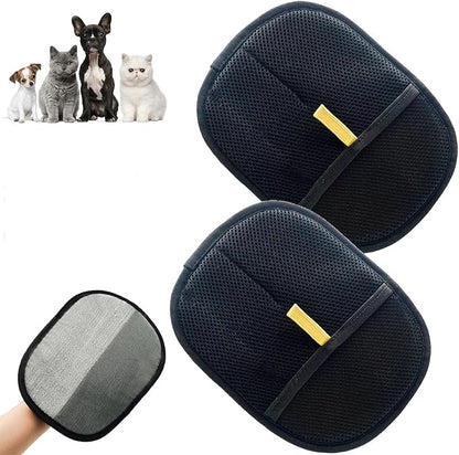 Static Pet Hair Removal Glove for Cats &amp; Dogs, Efficient Grooming Gloves for Pet Hair, Cat Grooming Gloves for Hair Removal