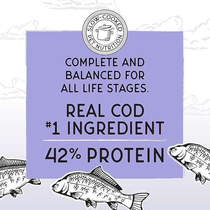 Blackwood Bounty Dry Cat Food, Cod &amp; Carp Recipe for All Life Stages, 10 Pound Bag, High Protein, Grain Free