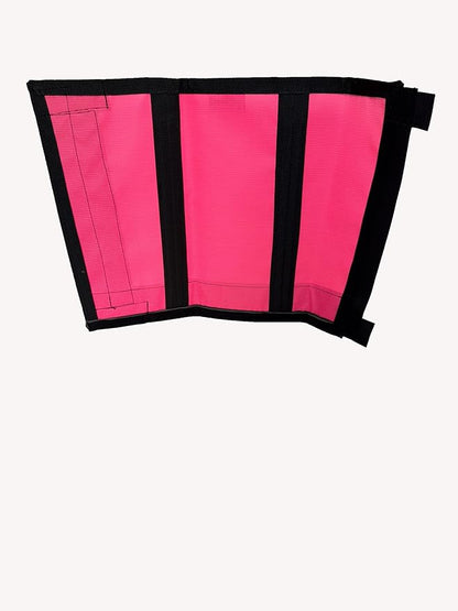 Warrior Fly Boots for Horses - Breathable Mesh Horse Boots for Fly Protection &amp; Leg Comfort - Set of 4 (Goliath Warrior, Neon Pink)