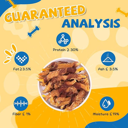 gazeupon Dog Treats，Chicken&amp;Duck Wrapped Sweet Potato，Healthy Training Snacks for Dogs, Rawhide Free,14.1 oz