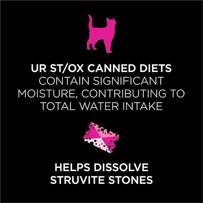 Pro Plan Veterinary Diets Purina UR Urinary St/Ox Savory Selects Feline Formula Turkey &amp; Giblet Recipe in Sauce Wet Cat Food - (Pack of 24) 5.5 oz. Cans