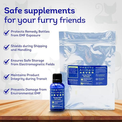 HA4E - Mange Relief for Cats - Treatment for Itchiness, Scabs, &amp; Hair Loss Caused by Mites - All-Natural, Homeopathic, Non-GMO, Organic, Gluten, Preservative &amp; Chemical Free - 300 Tablets
