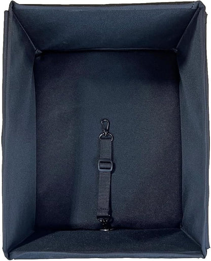Bushwhacker Portland - Bike Rack Dog, Grocery and Goods Carrier - Bicycle Pannier Crate Cycling Basket Trunk Bag Rear Bed Storage Leash Carry Cargo Pet Commuter Behind Seat Accessories Ebike (Small)