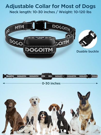 Wireless Dog Fence System, GPS Wireless Dog Collar with 3 Correction Mode, Pet Containment System with AI Smart Signal, Electric Dog Fence Collar for Outdoor Use