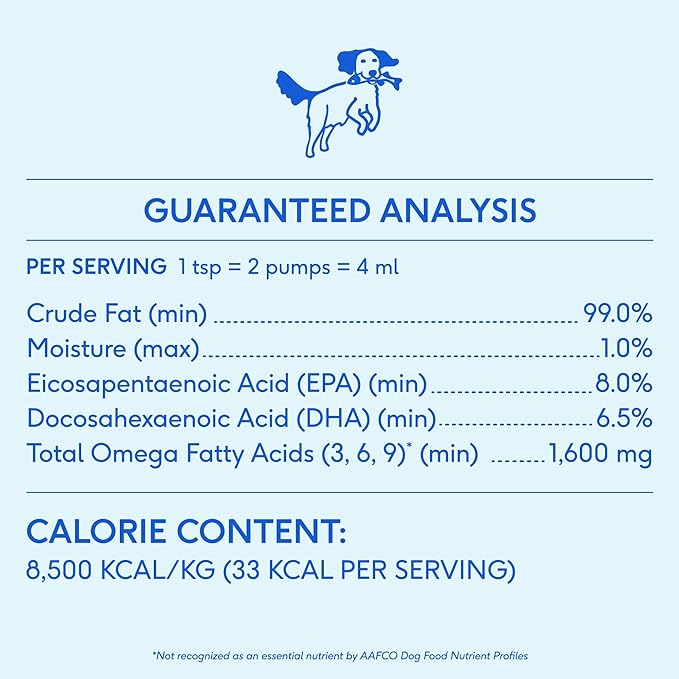 Native Pet The Daily Dog Supplement (60 Scoops) &amp; Salmon Oil for Dogs &amp; Cats (8 Oz) - 11 in 1 Multivitamin &amp; Pure Omega-3 Fish Oil Supplement for Skin &amp; Coat, Joint, Heart Health &amp; Anti-Inflammatory