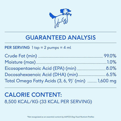 Native Pet The Daily Dog Supplement (60 Scoops) &amp; Salmon Oil for Dogs &amp; Cats (8 Oz) - 11 in 1 Multivitamin &amp; Pure Omega-3 Fish Oil Supplement for Skin &amp; Coat, Joint, Heart Health &amp; Anti-Inflammatory