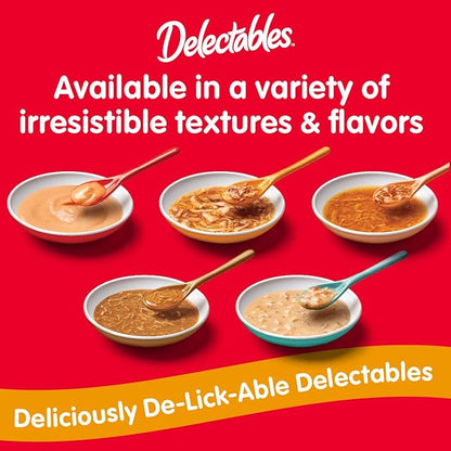 Hartz Delectables Stew Chicken &amp; Tuna Lickable Wet Cat Treats, 30 Count