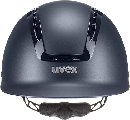 uvex suxxeed Active Horse Riding Helmet for Women &amp; Men, Navy, S-M - Adjustable &amp; Excellent Ventilated Helmet