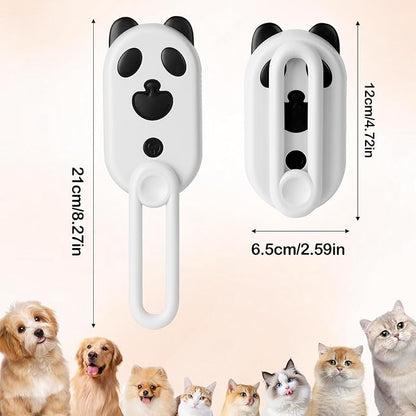 Pet Steam Brush for Dog &amp; Cat,3-in-1 Spray Hair Removal Comb,Pet Steam Groomer Comb,Water Brush for Long &amp; Short Haired Pets,Massage, Cleaning, Multifunctional Hair Removal Comb for Cats Dogs (White)