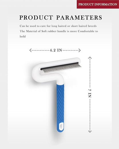 Flea Comb, TailGurus Effective Flea Comb for Cats &amp; Dogs - Shedding Brush for All Pets - Long Hair Friendly - Durable - Versatile &amp; Safe - Durable, Safe &amp; Versatile - Portable, Pet-Friendly(TG2042)