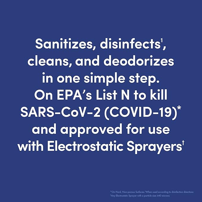 Bioesque Botanical Disinfectant Solution, Heavy Duty Broad-Spectrum Disinfectant, Kills 99.9% of Bacteria, Viruses*, Fungi, &amp; Molds, 1 Gallon (Pack of 1)