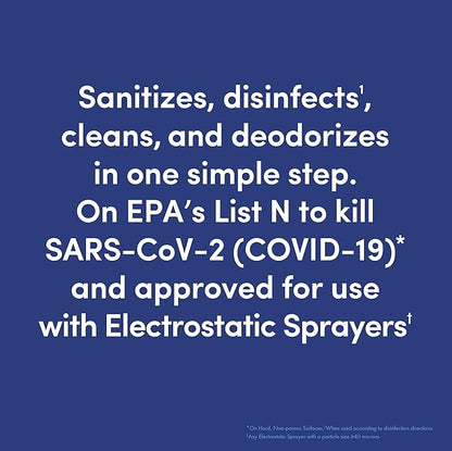 Bioesque Botanical Disinfectant Solution, Heavy Duty Broad-Spectrum Disinfectant, Kills 99.9% of Bacteria, Viruses*, Fungi, &amp; Molds, 1 Gallon (Pack of 4)