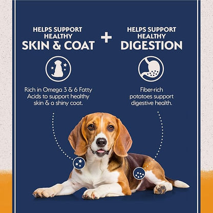 Natural Balance Limited Ingredient Adult Grain-Free Dry Dog Food, Reserve Duck &amp; Potato Recipe, 22 Pound (Pack of 1)