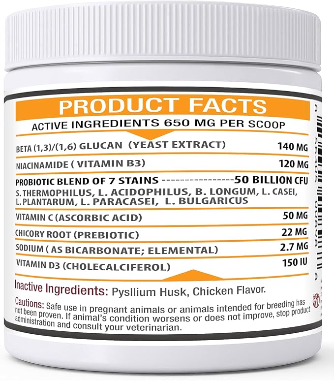 Azovast Powder Kidney Restores &amp; Kidney Powder for Dogs &amp; Cats, (4 Oz) - (175 Scoop/Jar) NO Refrigeration Required - Help Support Kidney Function &amp; Manage Renal Toxins (Made in U.S.A) (4 Oz)