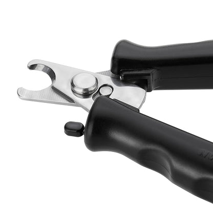 Tweezerman Small Nail Clippers for Dogs &amp; Cats, Manual Professional Dog &amp; Cat Nail Trimmer with Ergonomic Handle